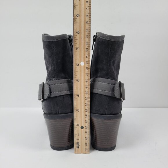 Earth Origins Lina Arlington Women's Gray Suede Ankle Boots US Size 10M NWOT - Picture 11 of 12